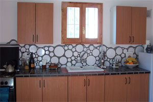 mosaic kitchen casita molino
